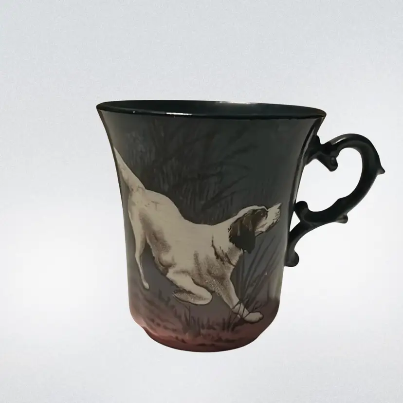 Laughlin tea cup. Hand Painted. Excellent condition.  3” tall 2 3/4 diameter