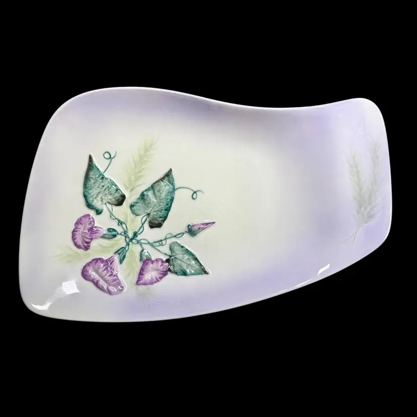 50's Vintage Ceramic Carltonware Serving Dish, Morning Glory Design, England