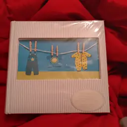 Sheffield Homes Baby Boy Clothesline Photo Album