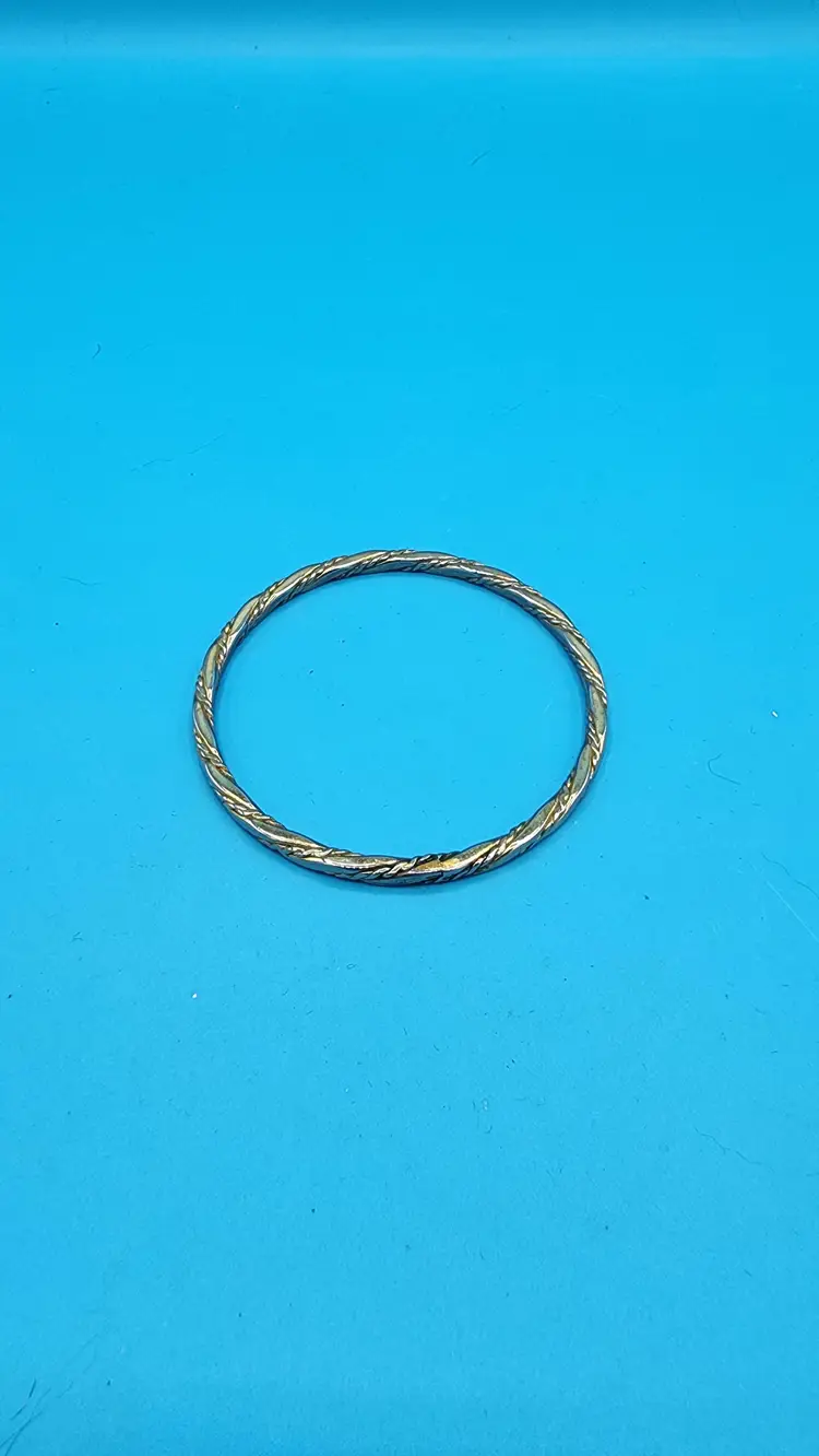 Vintage Braided Monet Bangle Bracelet