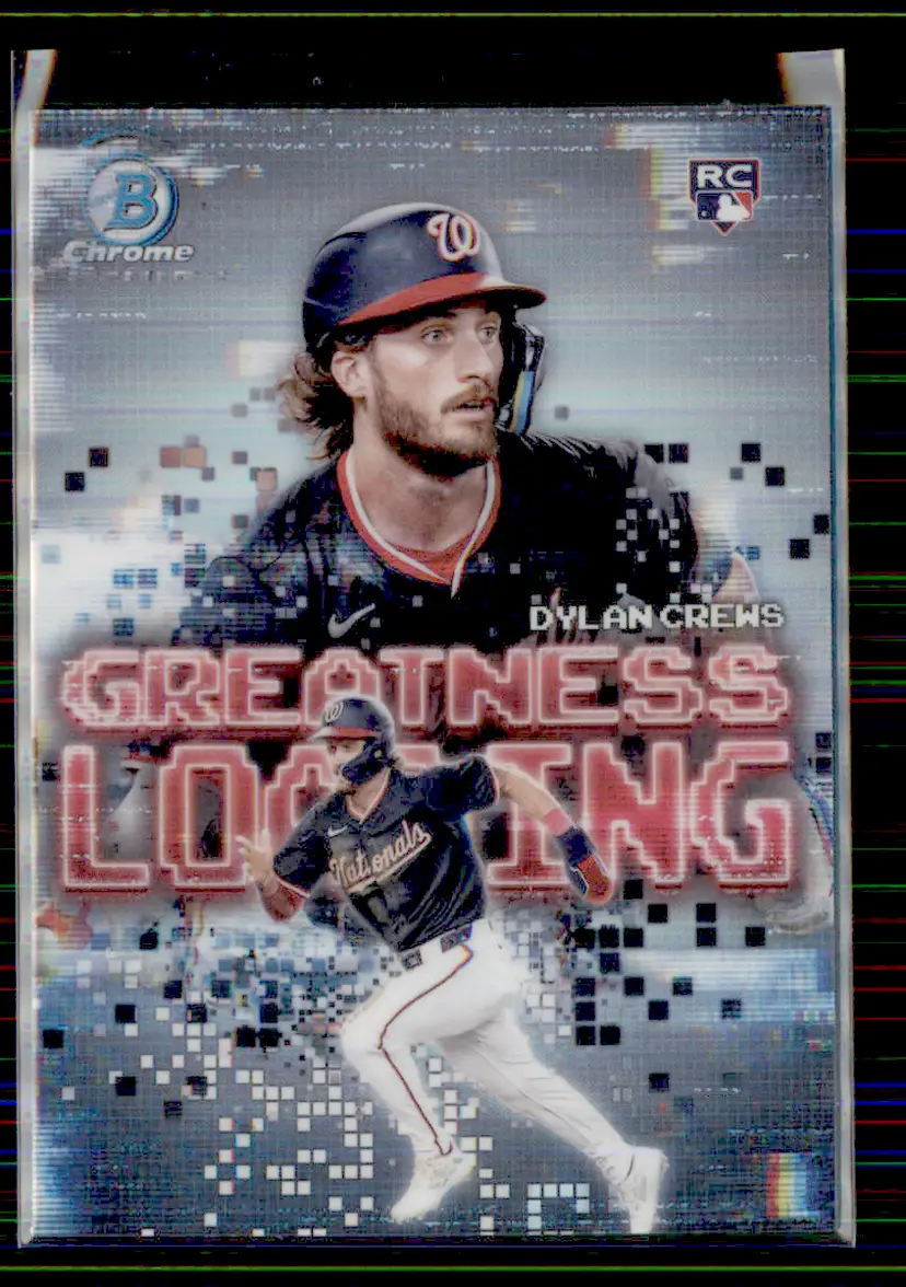 Dylan Crews 2025 Bowman Greatness Loading #GL-18 - Washington Nationals - (130-3)
