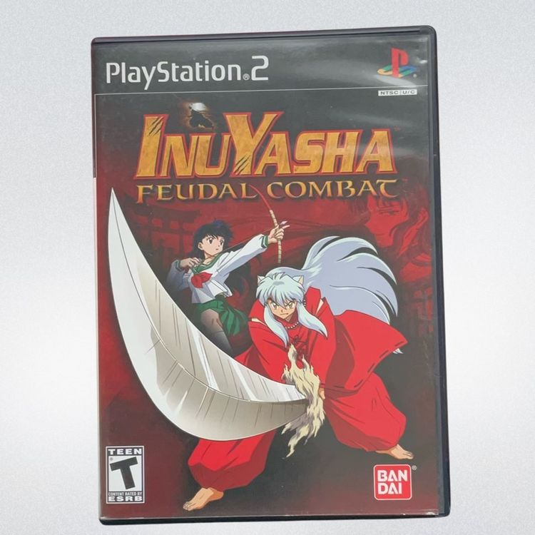 InuYasha Fuedal Combat Sony PlayStation 2 PS2 - Like New