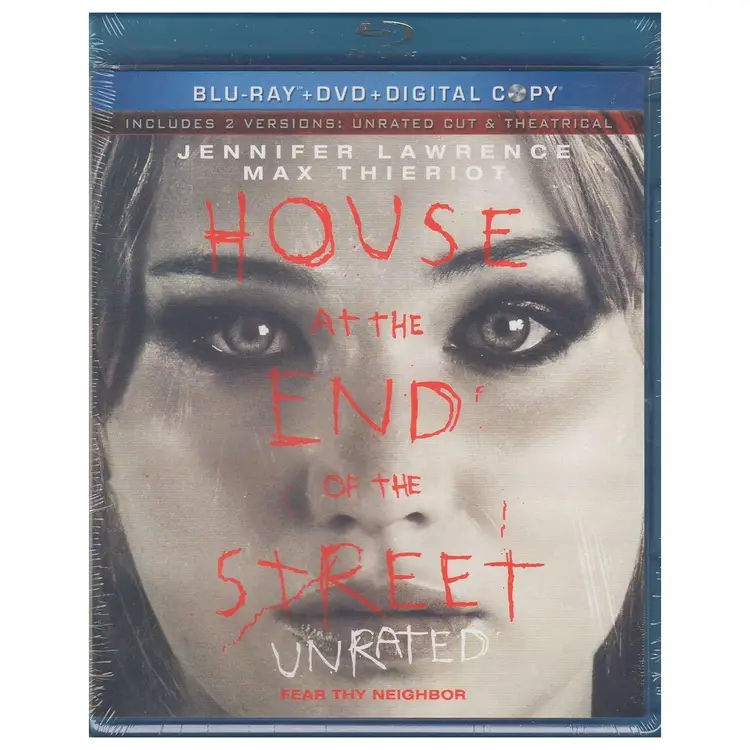 House at the End of the Street Blu-ray/DVD/Digital Copy UNRATED LIKE NEW