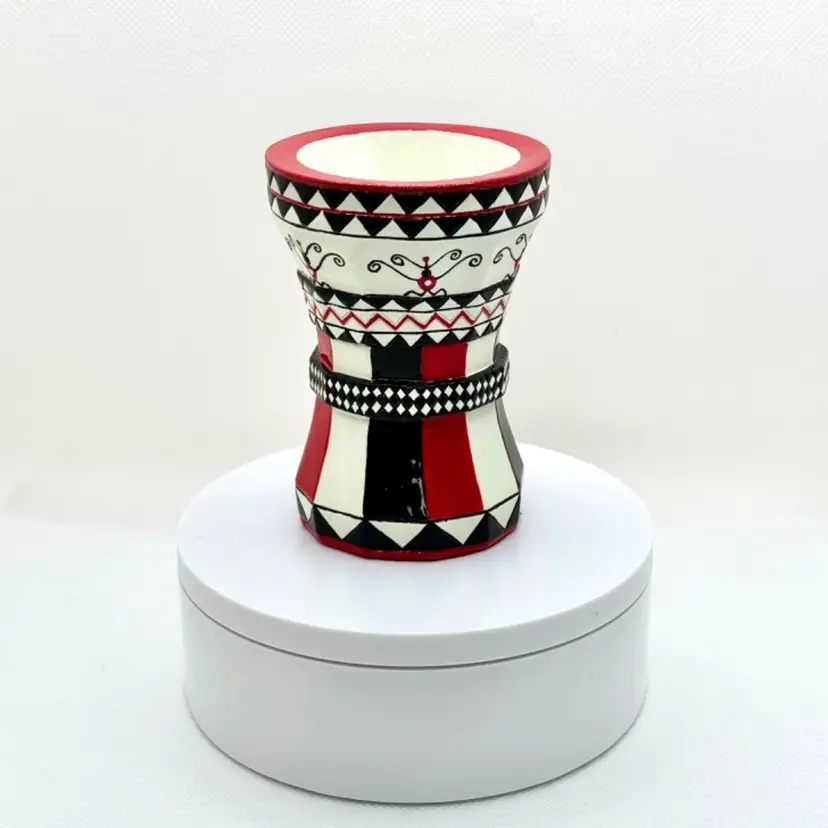 Antique Dawu Clay Vase Handcrafted, a style with 700 Years of history originating from Chaozhou, Guangdong Province, China