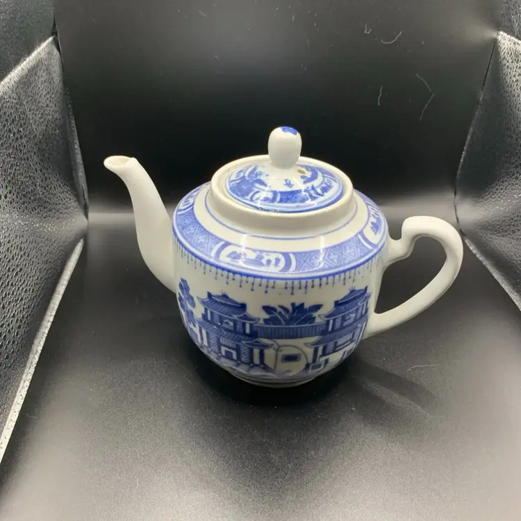 Chinese Blue and White Teapot