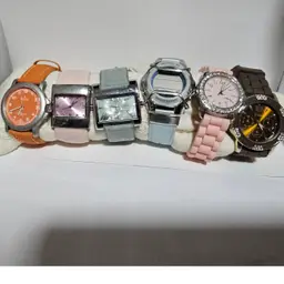 6 Big Number Wrist Watch Lot!!!