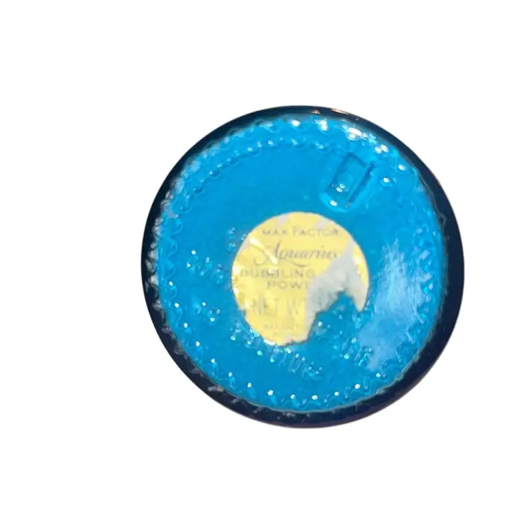 Small Blue Glass Belgium Apothecary Bottle