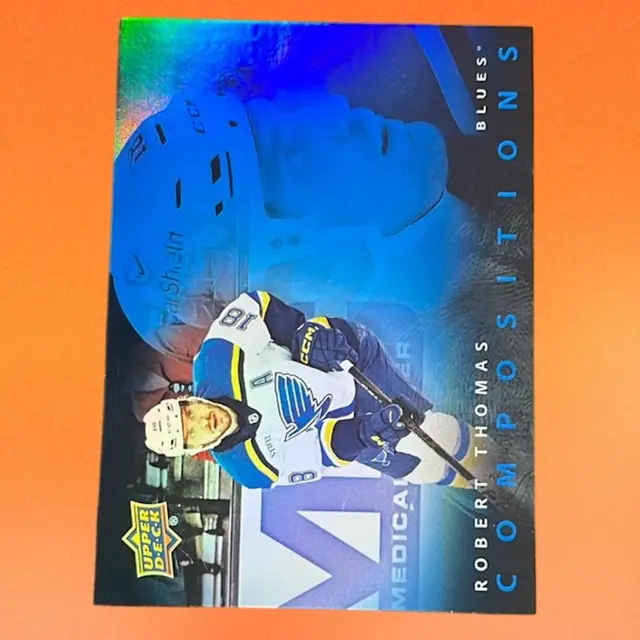 2025-26 Upper Deck Compositions A Robert Thomas #CMP-28 Blues Card NHL