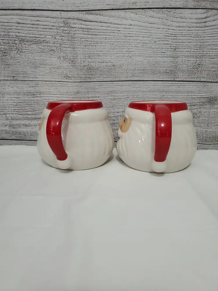 Santa Claus 3D Face Stoneware Mug 17oz Wondershop at Target Christmas 2024