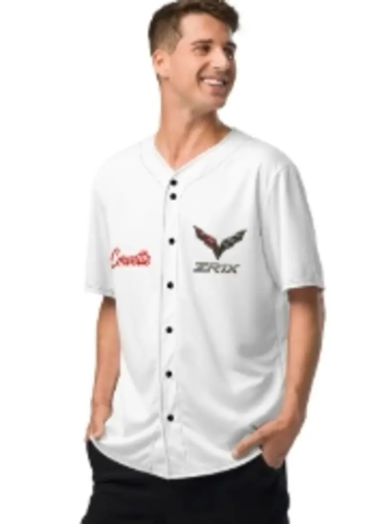 Corvette ZR1X Baseball Jersey – Performance Motorsports Button-Up Shirt