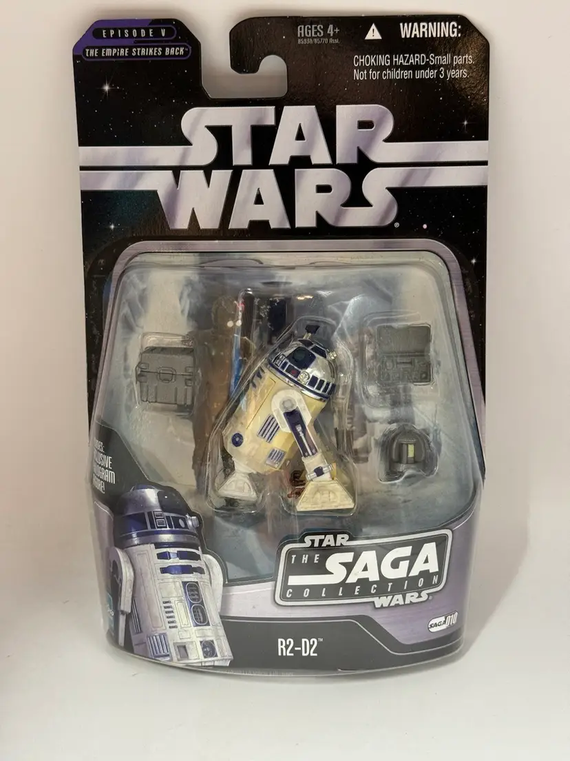 Star Wars The Saga Collection  3.75" Figure R2-D2 New Hasbro #010  SEALED