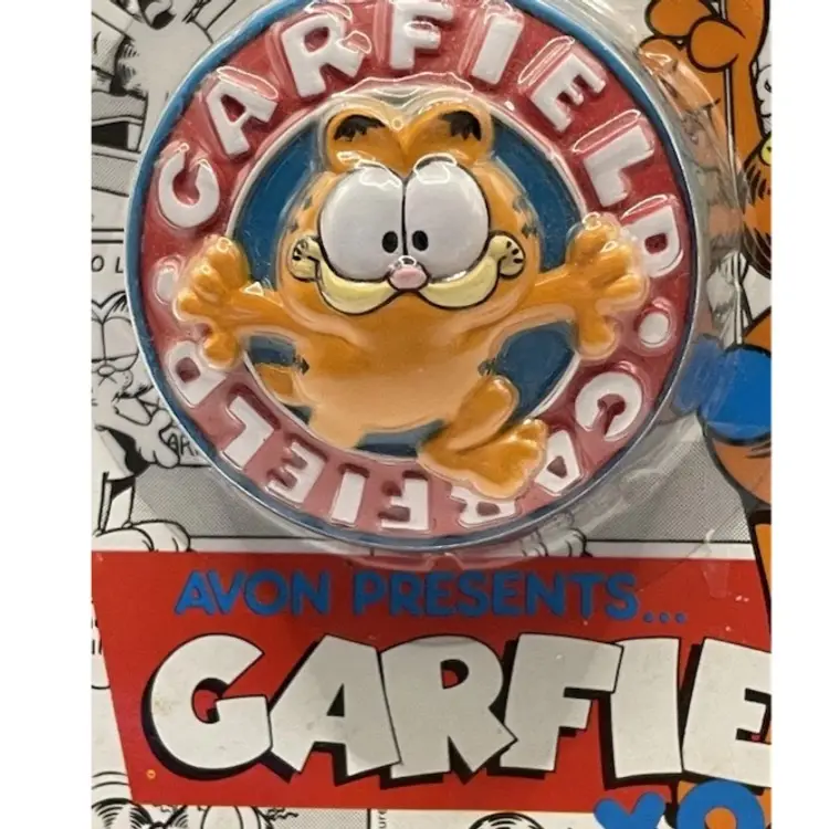 Vintage Garfield Yo-Yo (1981, Avon) ~ NIP