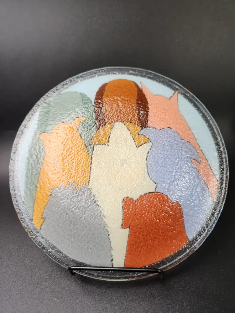 Peggy Karr Dog Plate