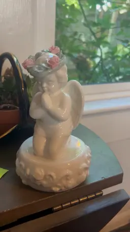 Praying Angel Musical Figurine