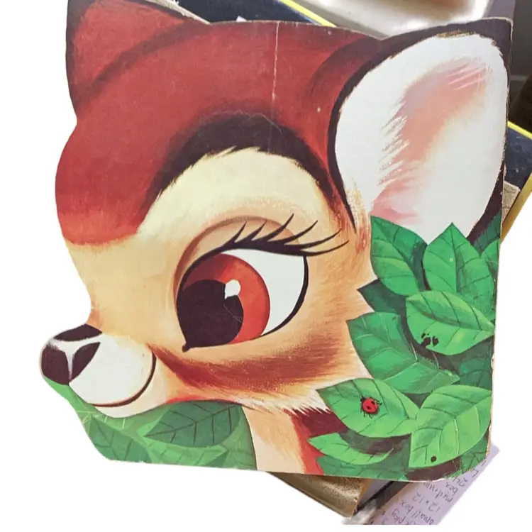 Walt Disney Presents The Bambi Book - A Golden Shape Book 1941