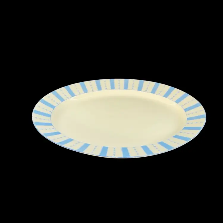 Vintage Serving Platter Plate The Yale Pattern By Noritake Hand Painted Nippon Japan