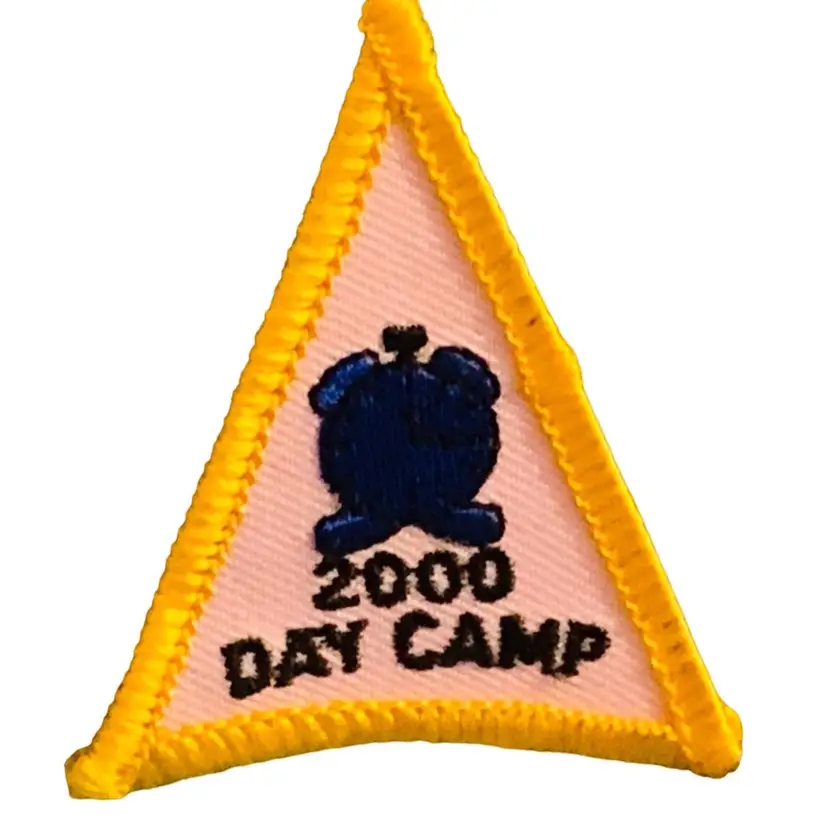 Vintage Scouting Fun Patch: 2000 Day Camp