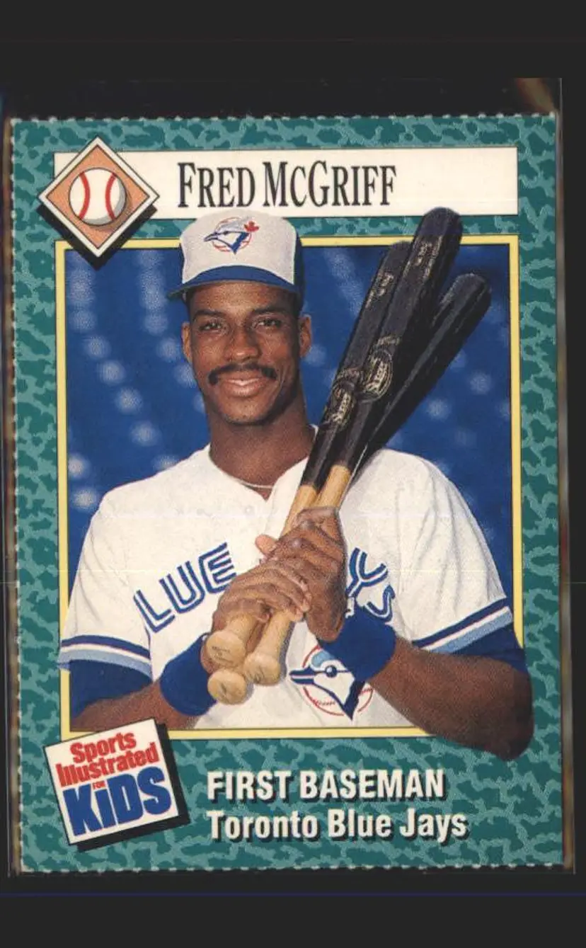 1990 Sports Illustrated for Kids #172 Fred McGriff - (137) - Toronto Blue Jays