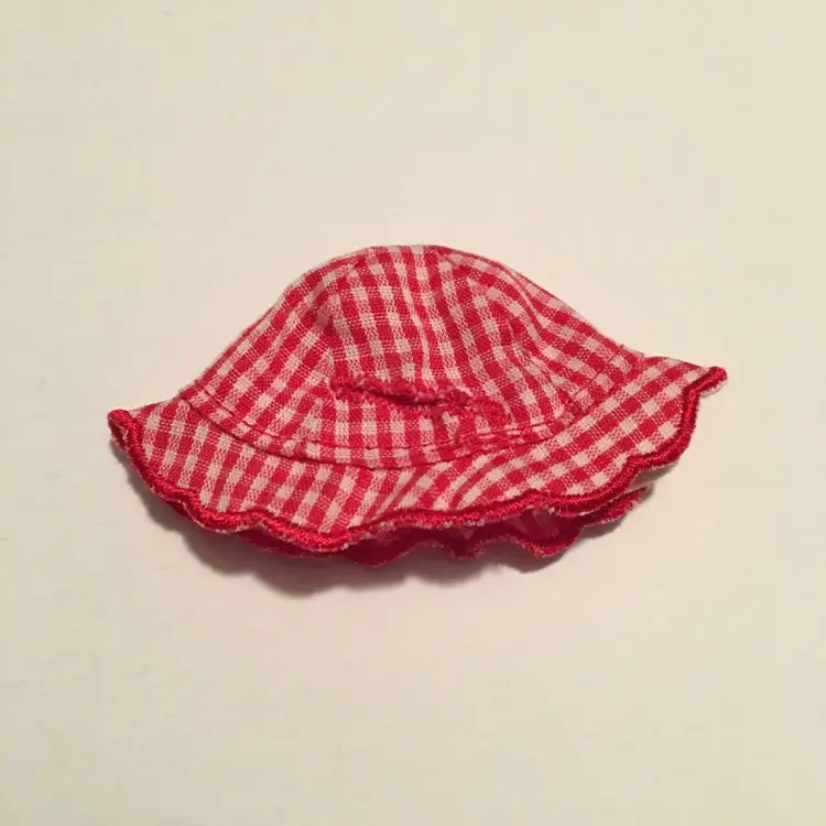 American Girl Bitty Baby Bitty Bear Gingham Sunhat (A28-17)