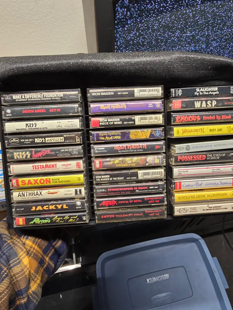 80s Rock/Metal Cassette Lot