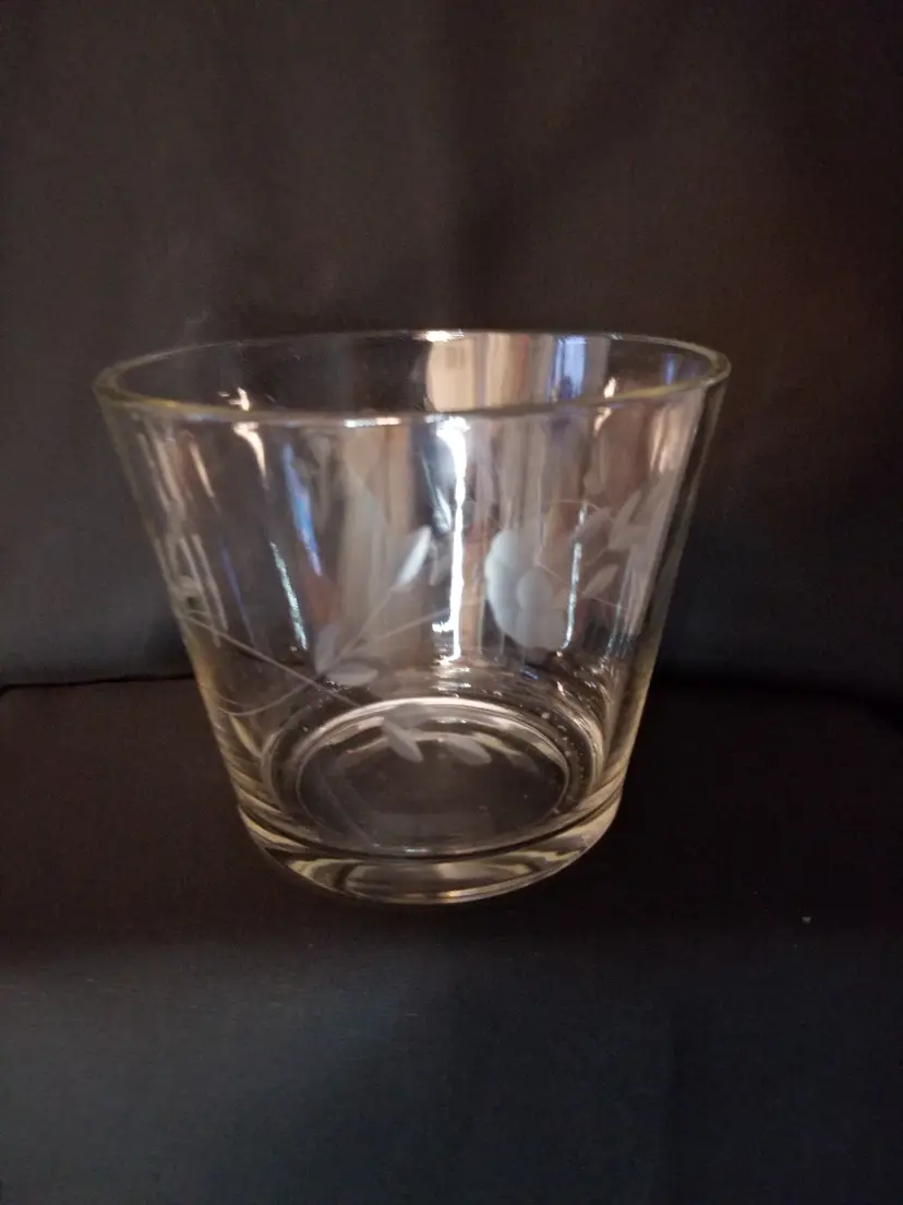 Vintage Princess House Crystal Heritage Ice Bucket