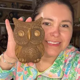 Chalkware Owl