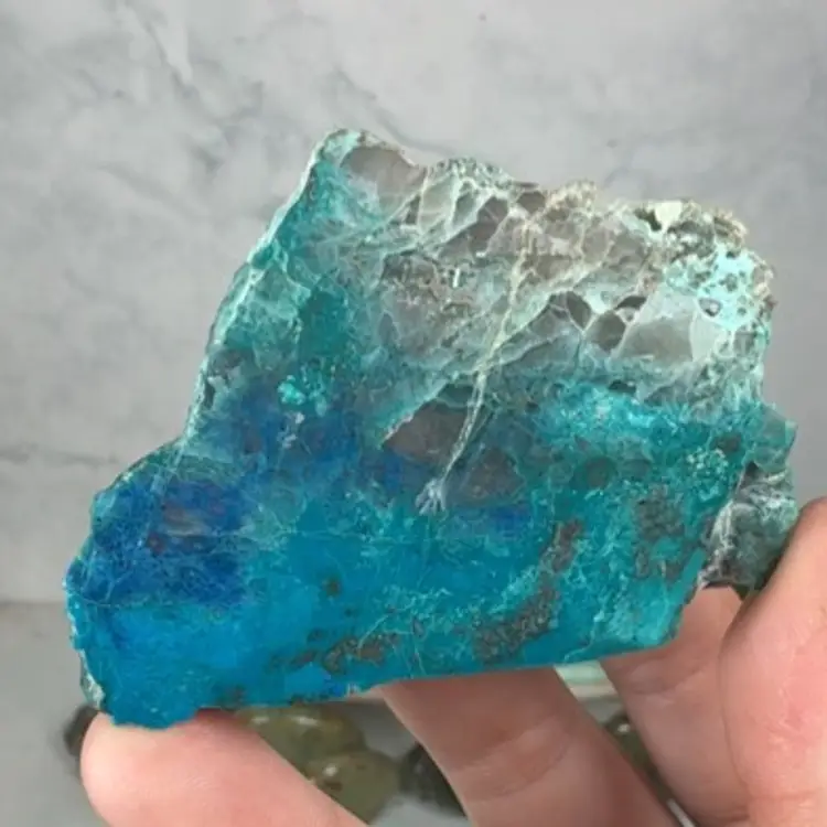 Shattuckite Slab 5 - Mexico