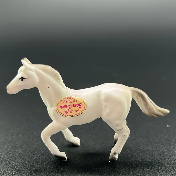 Bone China Miniature Horses Set Of 3