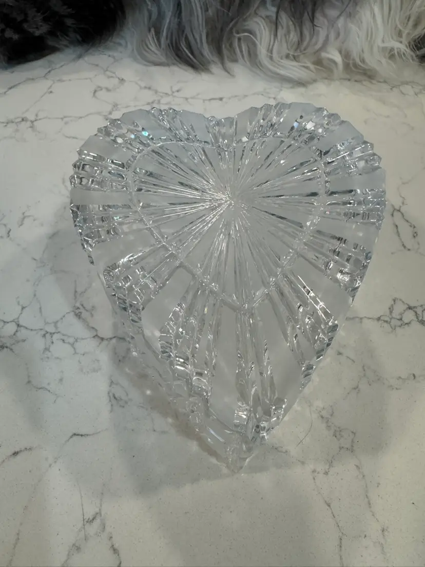 🪹Heart Shape Crystal Trinket Dish