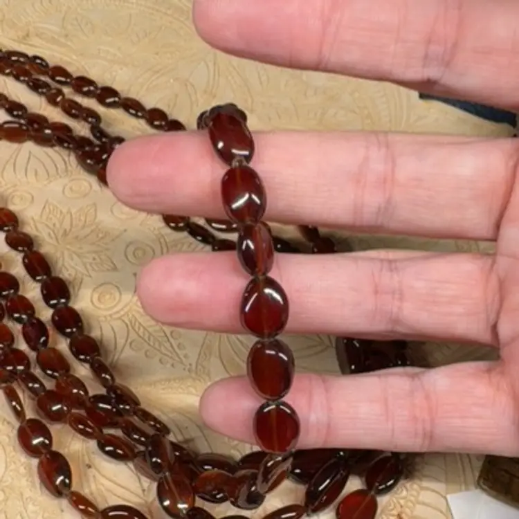 Orange Garnet Necklace