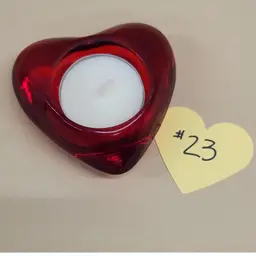 23 Heart Shaped Tealight Candle Holder