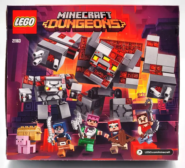 LEGO Minecraft Dungeons: The Redstone Battle 21163, sealed set