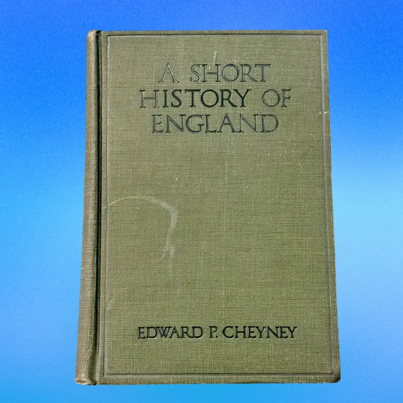 Vintage Hardcover Edition A Short History of England Book