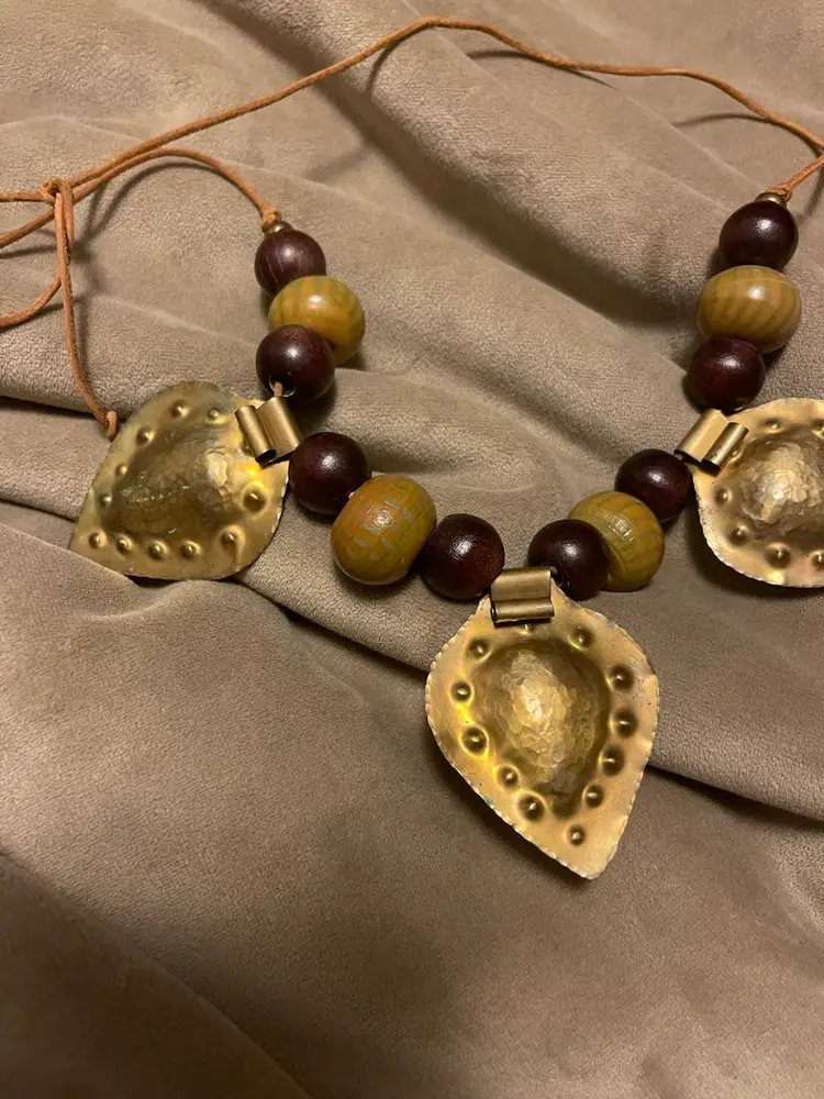 John Stigi Stigi Designs Statement Necklace 80s Signed