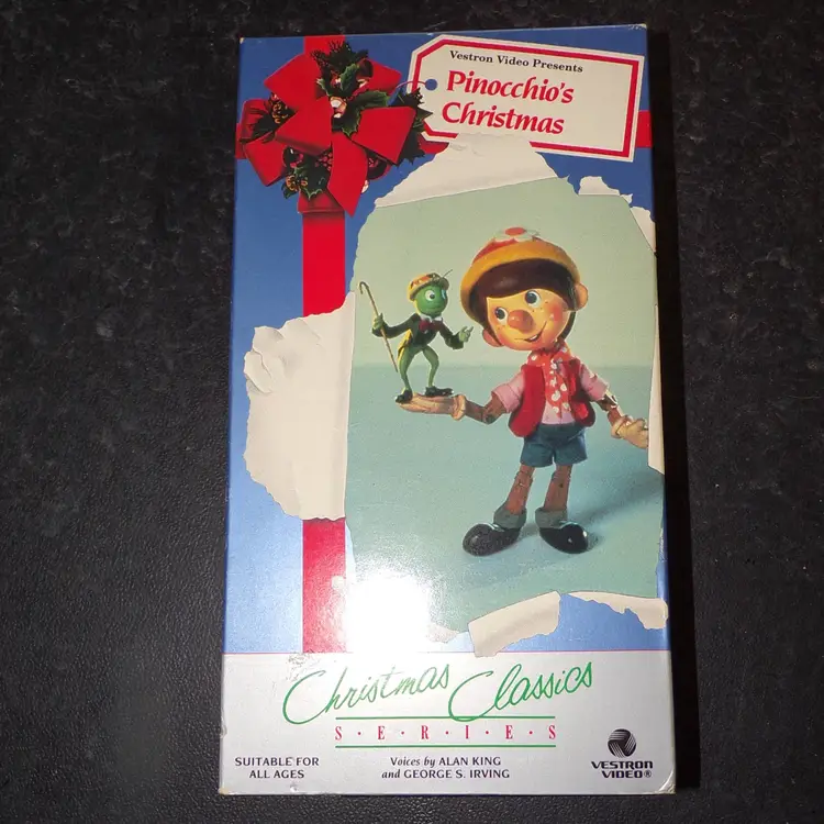Vintage VHS – Pinocchio's Christmas (1980) – Rankin/Bass Holiday Special