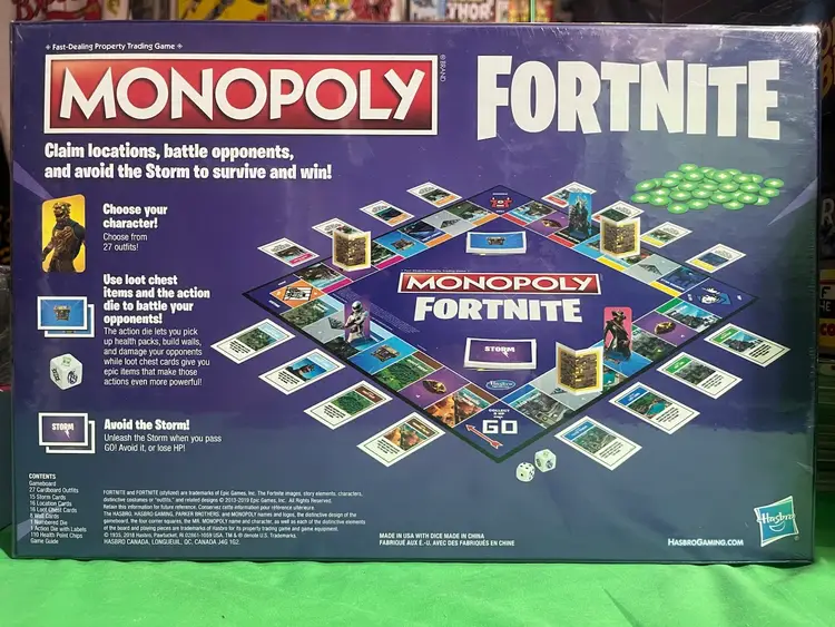 Monopoly Fortnite Board Game