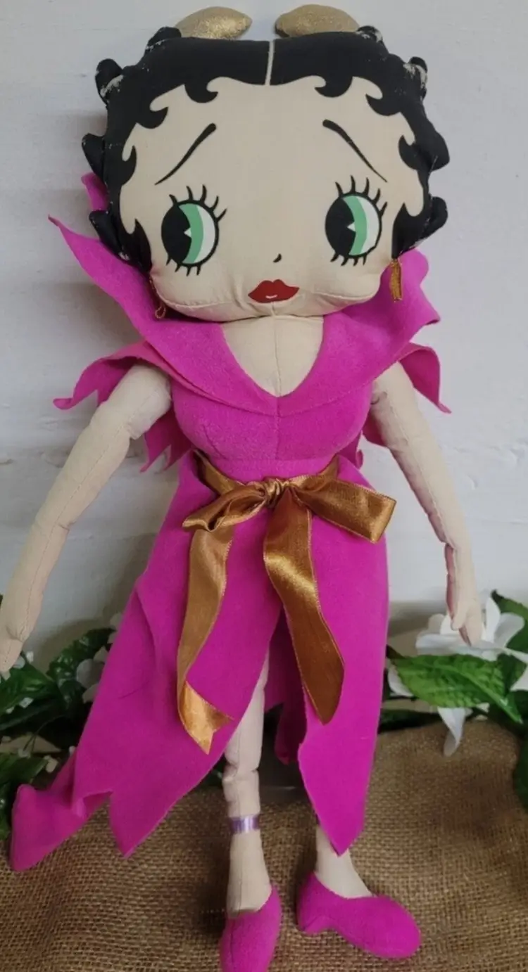 Betty Boop Collection Hot Pink Devil 1999- 16" Tall