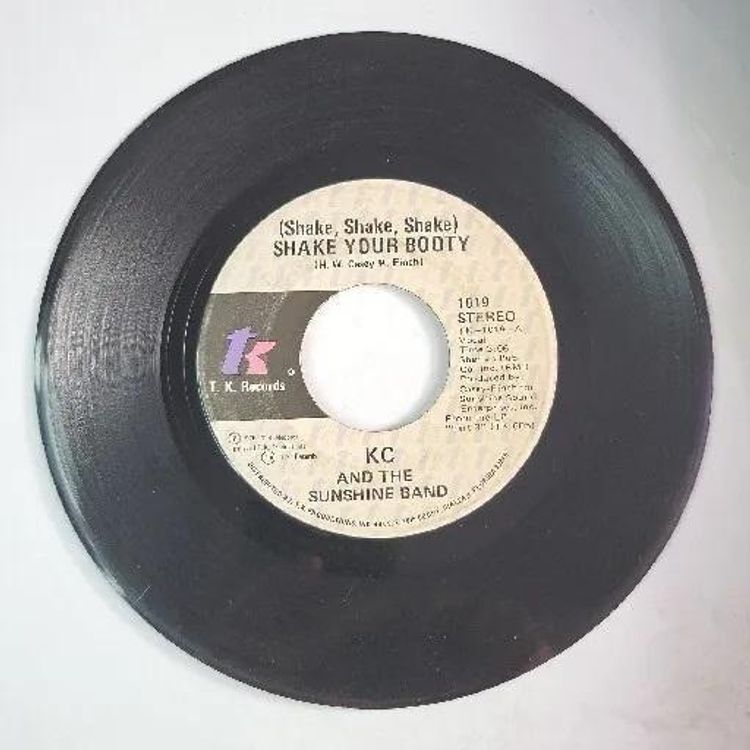 KC And The Sunshine Band Shake Your Booty Boogie Shoes 45 rpm