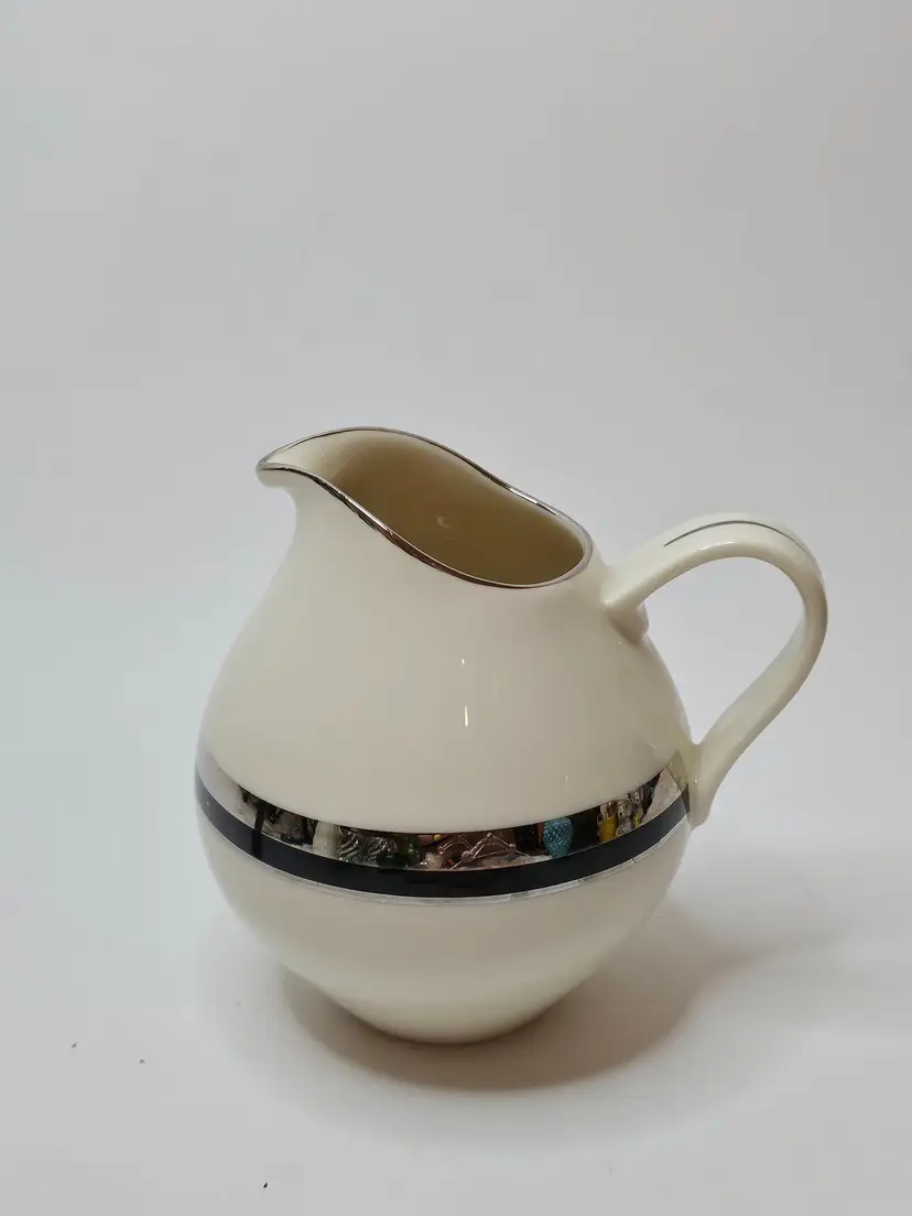 Vintage Reynolds Fine China -SHENANGO - MIDNIGHT HALO - CREAMER - Replacement