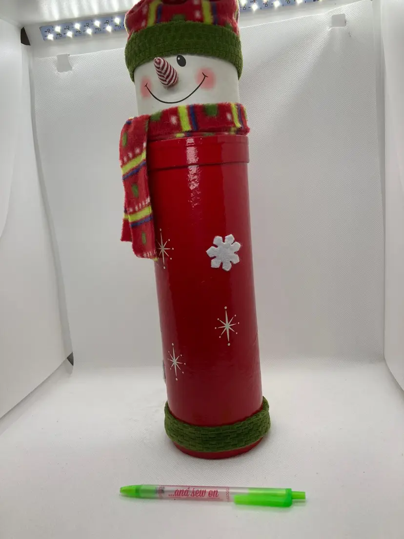 Snowman Canister
cardboard
