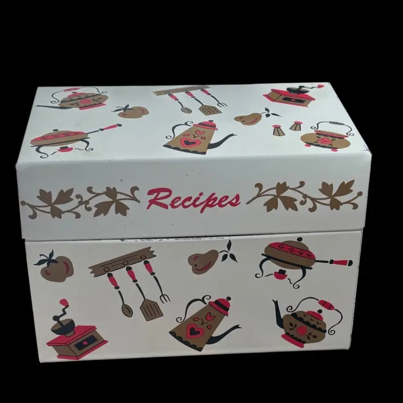 Vintage Recipe Card Holder