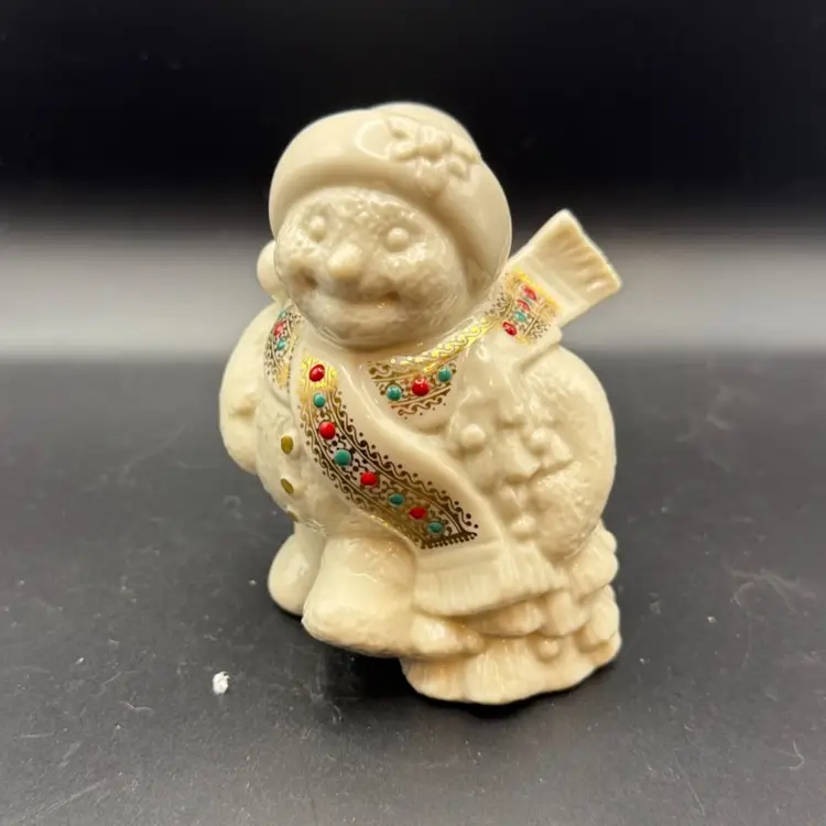 Lenox China Jewels Collection Berry Snowett Christmas Snowman