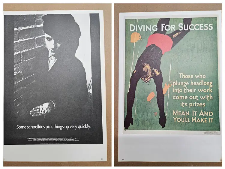 Frameable poster cutouts. 11"x16.5".