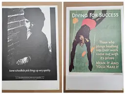 Frameable poster cutouts. 11"x16.5".