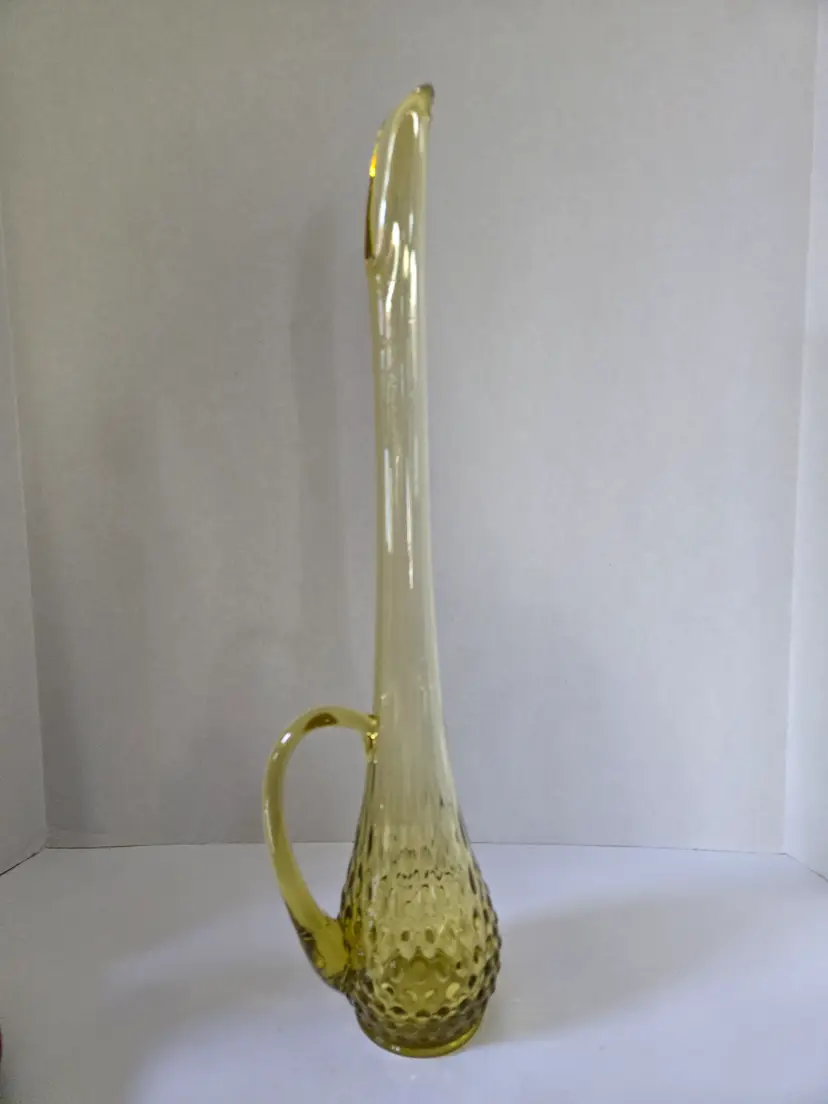 Kanawha Hobnail Slung Vase 17"