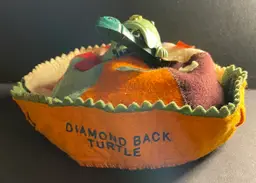 1950’s Flying Turtle Bobble Tail Novelty Felt Hat - Youth Size