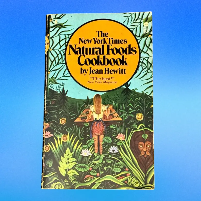 Vintage Softcover Edition The New York Times Natural Foods Cookbook Jean Hewitt 1972