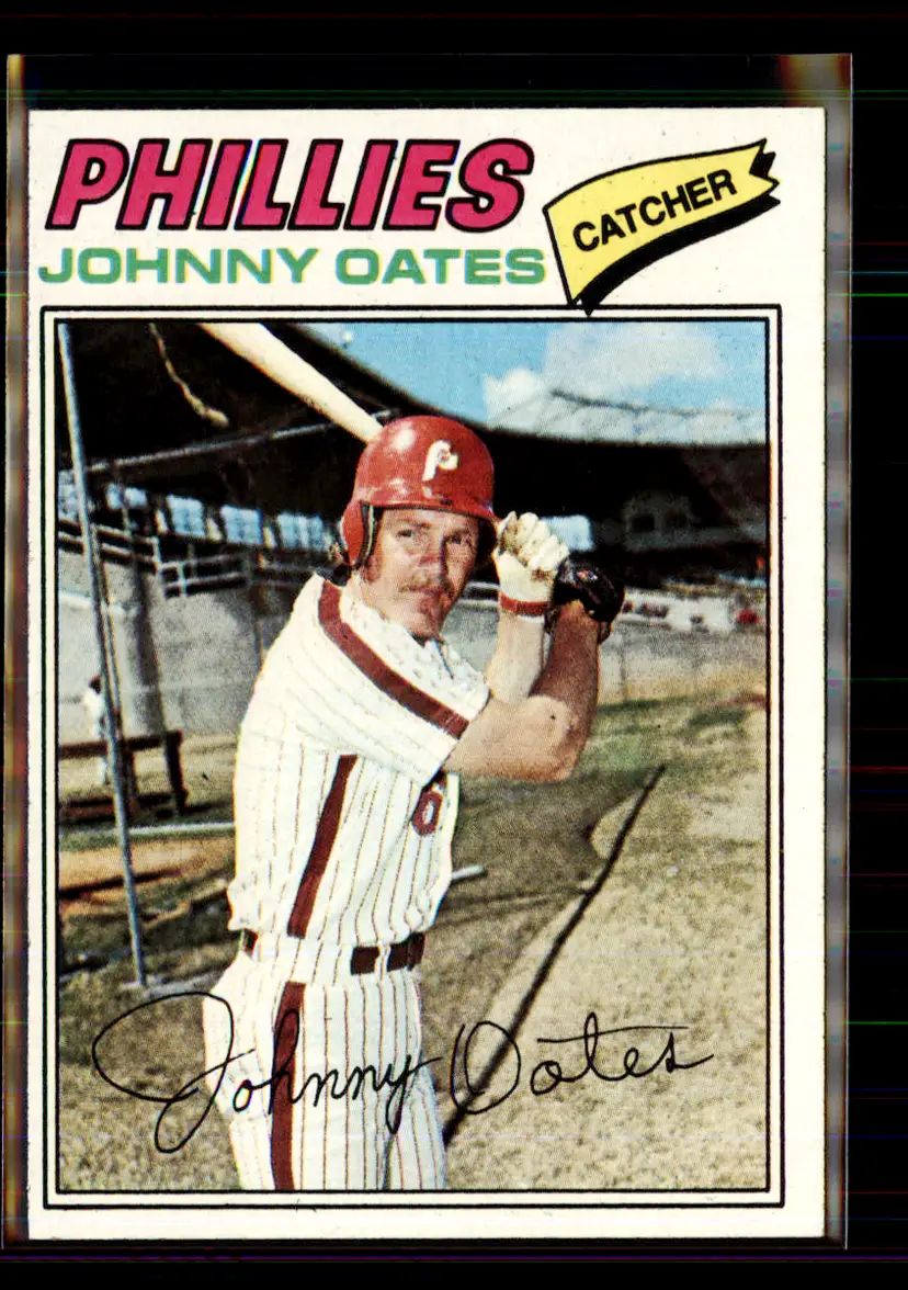 Johnny Oates 1977 Topps #619 - (144) - Philadelphia Phillies