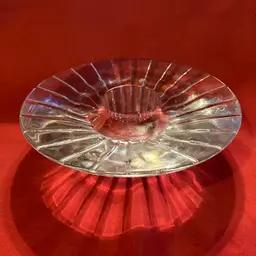 15. VTG Mikasa Crystal Large “Discus” Tealight
