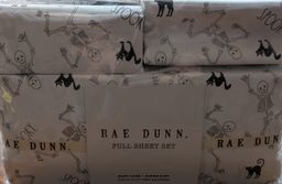 Rae Dunn Spooky Easy Care Super Soft Full Sheet Set